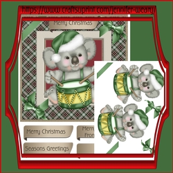 Drumming Koala Green