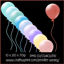 Jolly Christmas Balloons