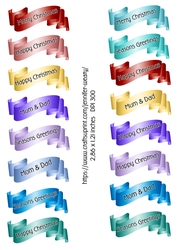 Christmas Time Sentiment Tags