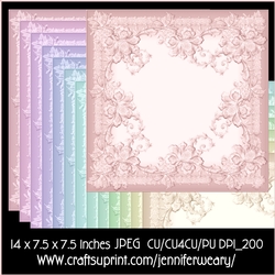 2 Candy Floss Backgrounds 8