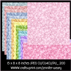 Glitter Backgrounds Easter Morn 8 x 8
