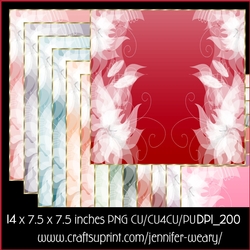 2Ombrae Succulant Brights Backgrounds