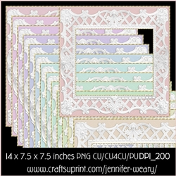 2 Candy Floss Frames 8