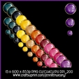 3 Pearls Gold Borders-Exotic