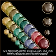 3 Pearls Gold Borders-Christmas joy