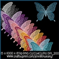 Glittering Butterfly Pearls-Gorgous