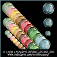 3 Pearls Gold Borders-Candyland