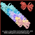 20 Jolly Christmas Bows 