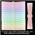 Ribbon Wraps with Brads-Candy Floss