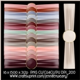 Ribbon Wraps with Brads-Dusty