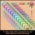 Corner Rose Sets-Rose Corner Candy Floss B