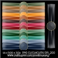 Ribbon Wraps with Brads-Cozy