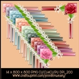 Corner Rose Set Rose Corners-succulants Bright