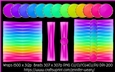 Ribbon Wrap Set-Neon Rainbow
