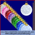 Christmas Glitter Baubles-Christmas Time