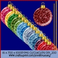 Christmas Glitter Baubles-Christmas Time 2