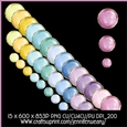 3 Pearls Gold Borders-Romantic