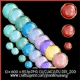 3 Pearls Gold Borders-Jolly Christmas