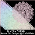 Elegance Doily Mats-Candy Floss