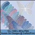 Glittering Butterfly Pearls-Winter Wonderland