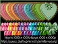 Hearts And Bow Sets-Easter