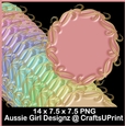Golden Sateen Mats-Candy Floss b