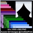 Tie Back Curtains-Christmas Time