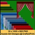 Tie Back Curtains-Christmas Time 2