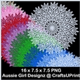 Elegance Doily Mats-Christmas Time