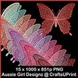Glittering Butterfly Pearls-Valentine