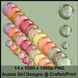 3 Pearls Gold Borders-Autumn Fall Light