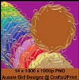 Golden Glass Swirl Mats-spring