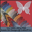 glittering Butterfly Pearls-Winter
