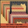 Tie Back Curtains 2-Woodlands