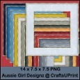 Outward Swirl Frames-Winter