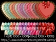 Hearts And Bow Sets-Valentine