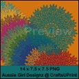 Elegance doilly Mats-Autumn Fall