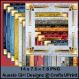 All sort Snowflake Frames-winter