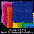 Brad Corner Mats-Colorful