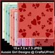 3 Hearts of Love backgrounds