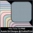 3 Patterned Mats-Neutral