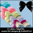 23 Glittering Bows 1