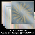 Golden Swirl Backgrounds-Neutral