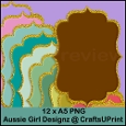 Glittering Base A5 Mats-Deck the Halls
