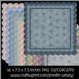 Daisy Neutral Mats