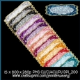 Gorgous Glitter Sentiments