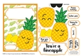 A5 card Youre A Fineapple decoupage