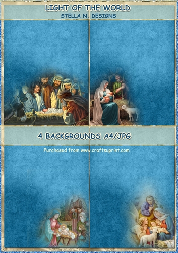 LIGHT OF THE WORLD BACKGROUNDS
