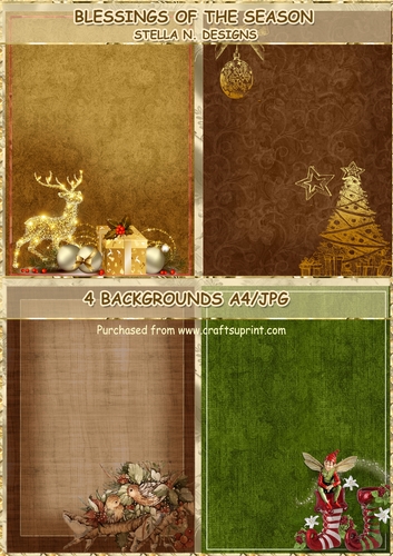 BLESSINGS OF THE SEASONS  BACKGROUNDS