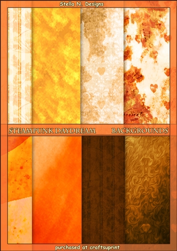STEAMPUNK DAYDREAM BACKGROUNDS